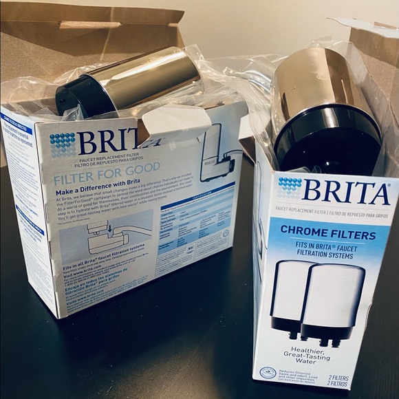 Brita 4-Pack Faucet Filters || Chrome Finish, Brand new In Boxes - Picture 7 of 9